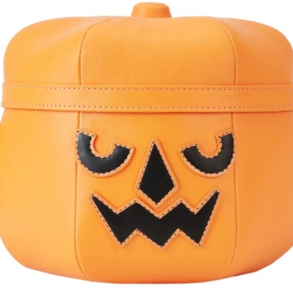 Brand New with Tags Loungefly McDonalds ghost & pumpkin crossbody Halloween bag - Picture 6 of 7